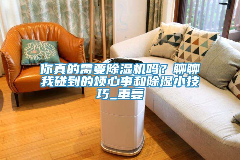 你真的需要除濕機(jī)嗎？聊聊我碰到的煩心事和除濕小技巧_重復(fù)