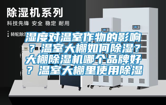 濕度對溫室作物的影響？溫室大棚如何除濕？大棚除濕機哪個品牌好？溫室大棚里使用除濕
