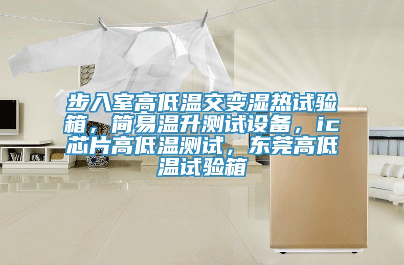 步入室高低溫交變濕熱試驗(yàn)箱，簡易溫升測試設(shè)備，ic芯片高低溫測試，東莞高低溫試驗(yàn)箱