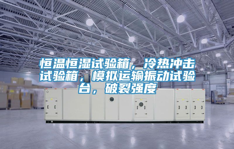 恒溫恒濕試驗(yàn)箱，冷熱沖擊試驗(yàn)箱，模擬運(yùn)輸振動試驗(yàn)臺，破裂強(qiáng)度