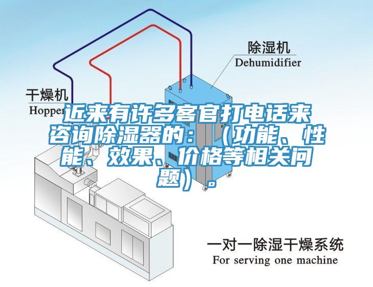 近來有許多客官打電話來咨詢除濕器的：（功能、性能、效果、價格等相關問題）。
