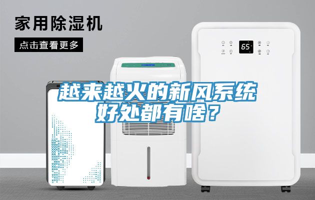 越來越火的新風(fēng)系統(tǒng)好處都有啥？