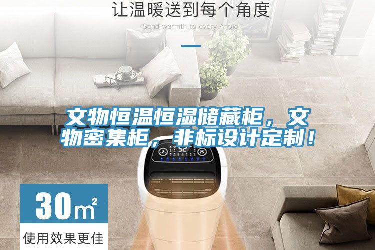文物恒溫恒濕儲藏柜，文物密集柜，非標設計定制！