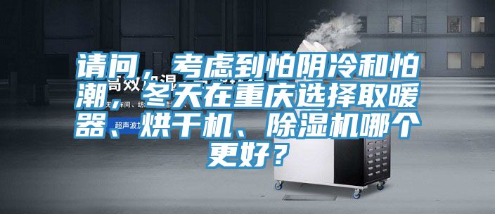 請問，考慮到怕陰冷和怕潮，冬天在重慶選擇取暖器、烘干機(jī)、除濕機(jī)哪個更好？