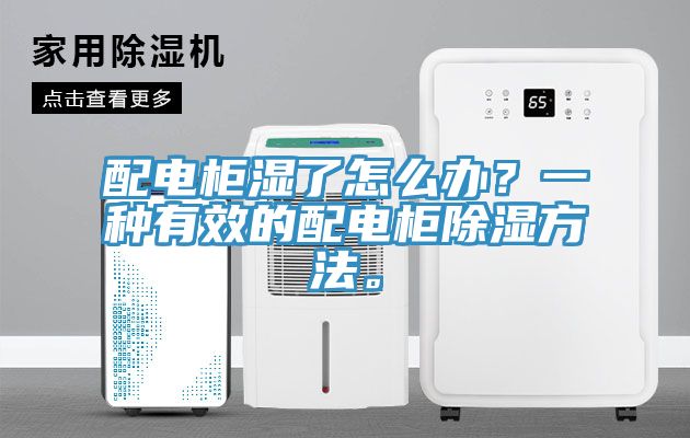 配電柜濕了怎么辦？一種有效的配電柜除濕方法。