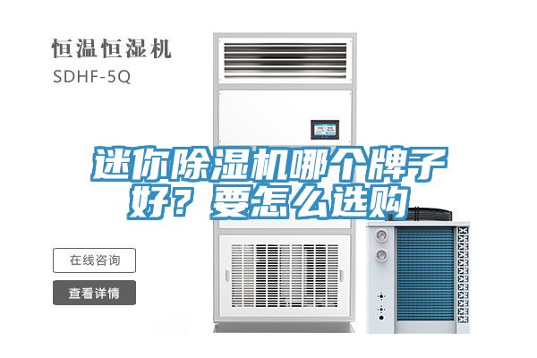 迷你除濕機(jī)哪個(gè)牌子好？要怎么選購