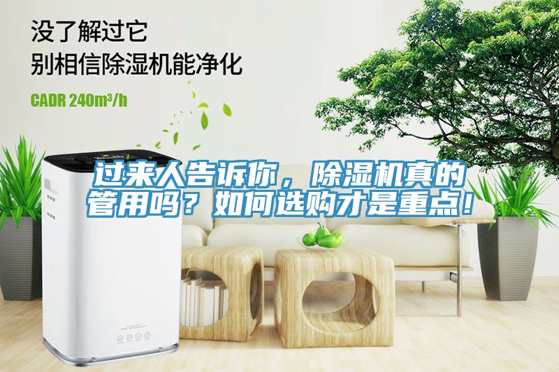 過來人告訴你，除濕機真的管用嗎？如何選購才是重點！