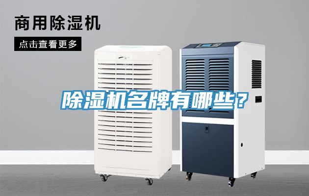 除濕機(jī)名牌有哪些？
