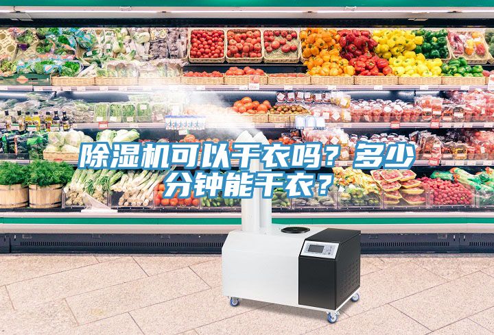 除濕機(jī)可以干衣嗎？多少分鐘能干衣？