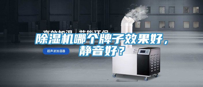 除濕機(jī)哪個牌子效果好，靜音好？
