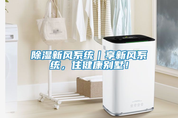 除濕新風(fēng)系統(tǒng)｜享新風(fēng)系統(tǒng)，住健康別墅！