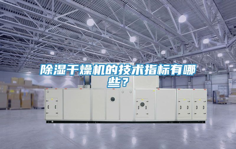 除濕干燥機(jī)的技術(shù)指標(biāo)有哪些？