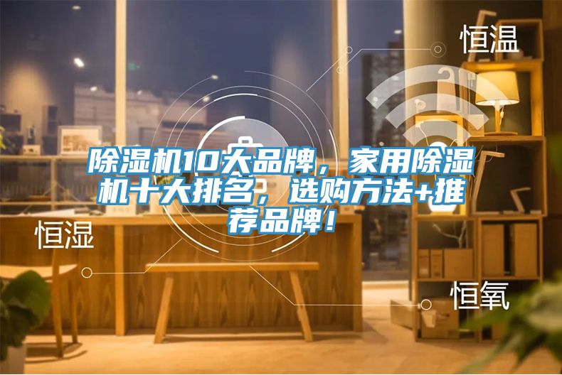 除濕機(jī)10大品牌，家用除濕機(jī)十大排名，選購方法+推薦品牌！