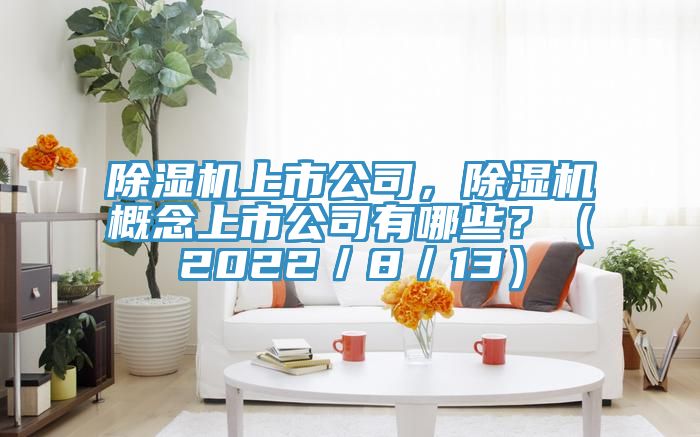 除濕機(jī)上市公司，除濕機(jī)概念上市公司有哪些？（2022／8／13）