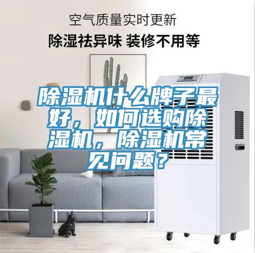 除濕機(jī)什么牌子最好，如何選購(gòu)除濕機(jī)，除濕機(jī)常見(jiàn)問(wèn)題？