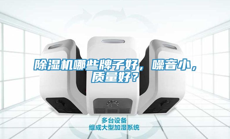 除濕機(jī)哪些牌子好，噪音小，質(zhì)量好？