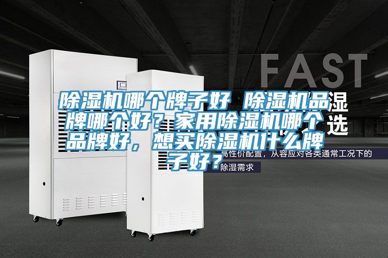 除濕機哪個牌子好 除濕機品牌哪個好？家用除濕機哪個品牌好，想買除濕機什么牌子好？