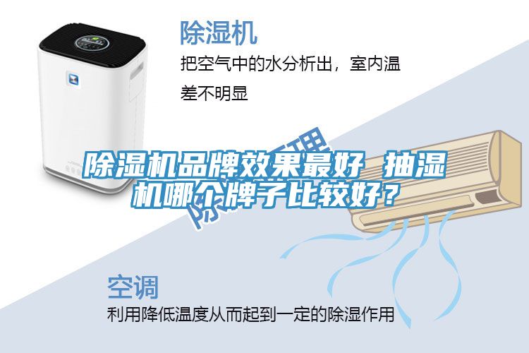 除濕機(jī)品牌效果最好 抽濕機(jī)哪個牌子比較好？