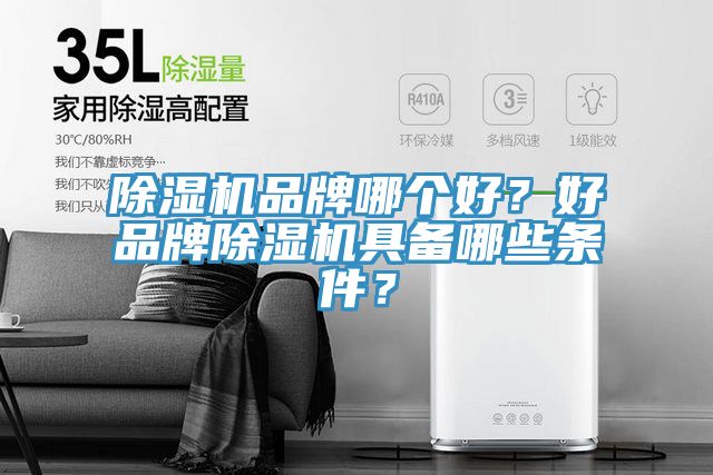 除濕機(jī)品牌哪個(gè)好？好品牌除濕機(jī)具備哪些條件？
