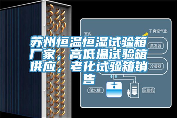 蘇州恒溫恒濕試驗(yàn)箱廠家，高低溫試驗(yàn)箱供應(yīng)，老化試驗(yàn)箱銷售