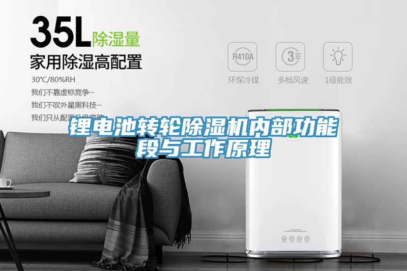 鋰電池轉輪除濕機內(nèi)部功能段與工作原理