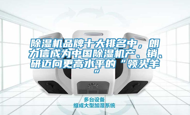 除濕機(jī)品牌十大排名中，朗力信成為中國除濕機(jī)產(chǎn)、銷、研邁向更高水平的“領(lǐng)頭羊”