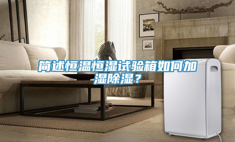 簡述恒溫恒濕試驗(yàn)箱如何加濕除濕？