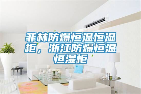 菲林防爆恒溫恒濕柜，浙江防爆恒溫恒濕柜