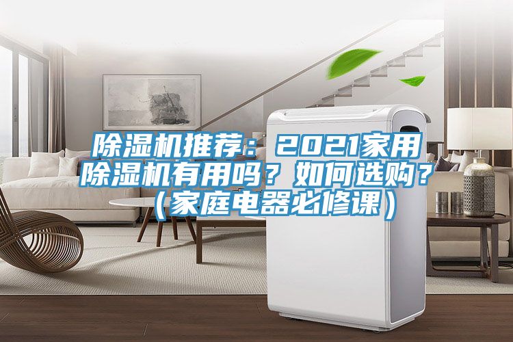 除濕機(jī)推薦：2021家用除濕機(jī)有用嗎？如何選購(gòu)？（家庭電器必修課）