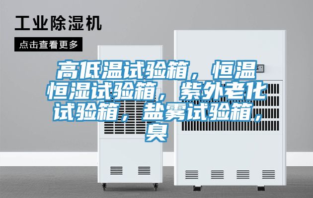 高低溫試驗箱，恒溫恒濕試驗箱，紫外老化試驗箱，鹽霧試驗箱，臭
