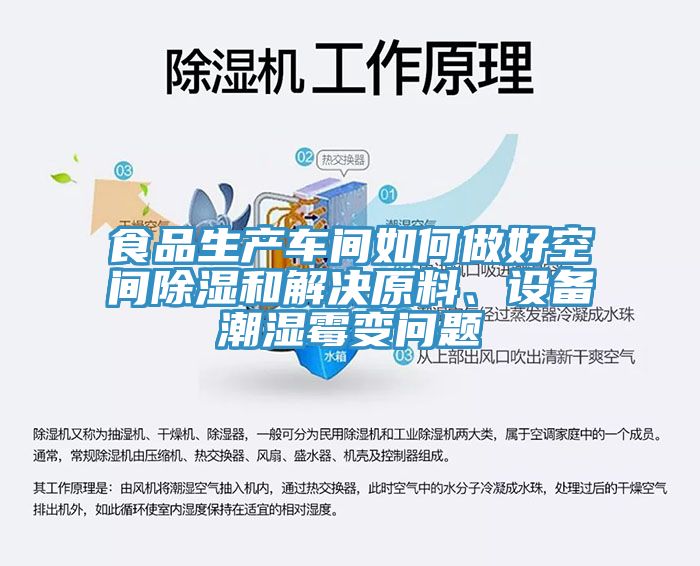 食品生產(chǎn)車間如何做好空間除濕和解決原料、設(shè)備潮濕霉變問題
