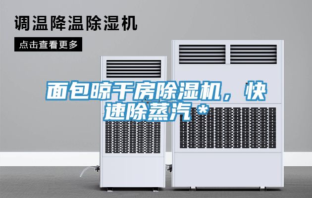 面包晾干房除濕機，快速除蒸汽＊