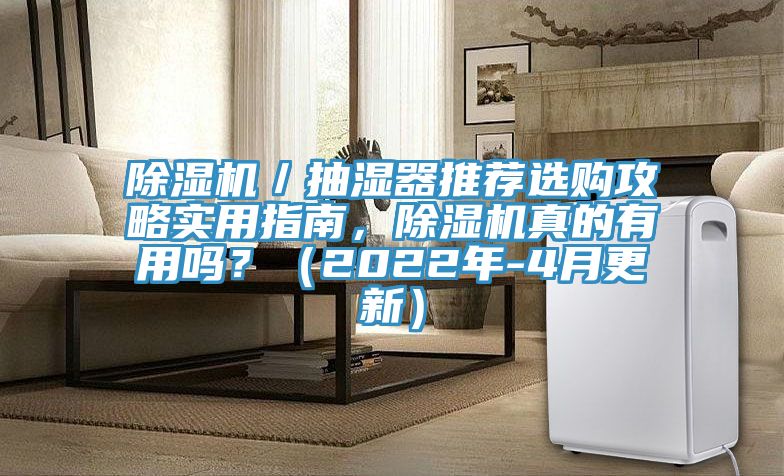 除濕機(jī)／抽濕器推薦選購攻略實用指南，除濕機(jī)真的有用嗎？（2022年-4月更新）