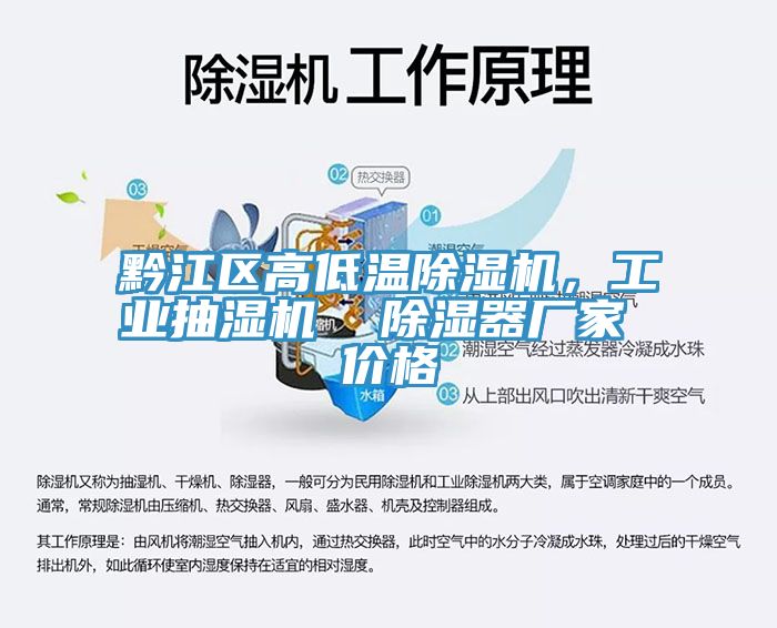 黔江區(qū)高低溫除濕機，工業(yè)抽濕機  除濕器廠家 價格